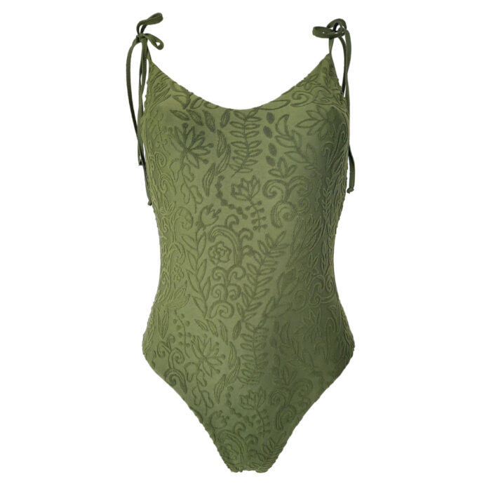 Soft Jacquard One Piece Swimsuit - Edelvissa